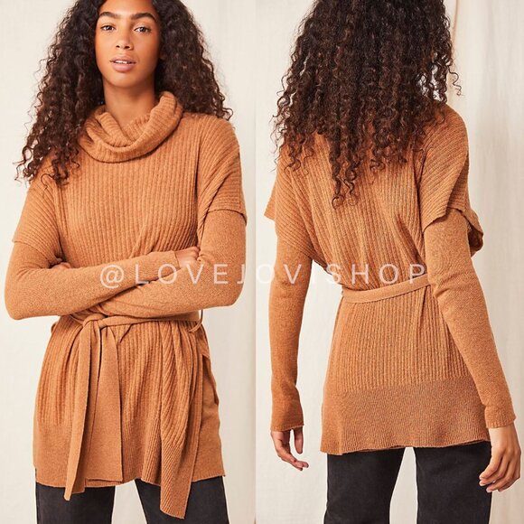 NWT! Free People Sweater Set ‘Whistler Luxe’ | Retro 70s Academia Chic Capsule - Picture 2 of 15
